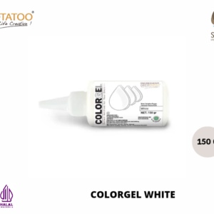 Colorgel White 150 gr - Decotatoo (Gel Pewarna Makanan & Minuman)