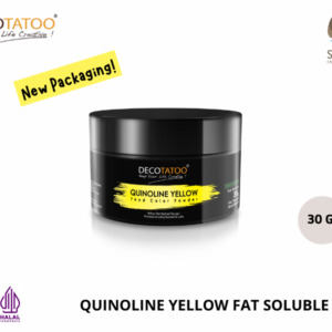 Food Coloring Decotatoo - Oil Soluble - Quinoline Yellow Color