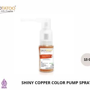Food Coloring Decotatoo - Shiny Copper Color Pump Spray 15 gr