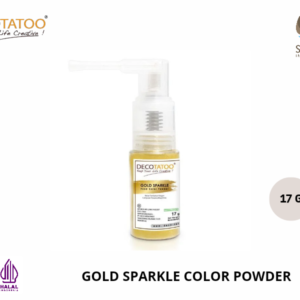 Food Coloring Decotatoo - Gold Sparkle Color Powder 17 gr