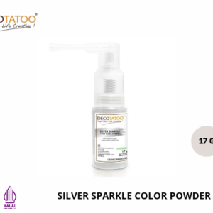 Food Coloring Decotatoo - Silver Sparkle Color Powder 17 gr