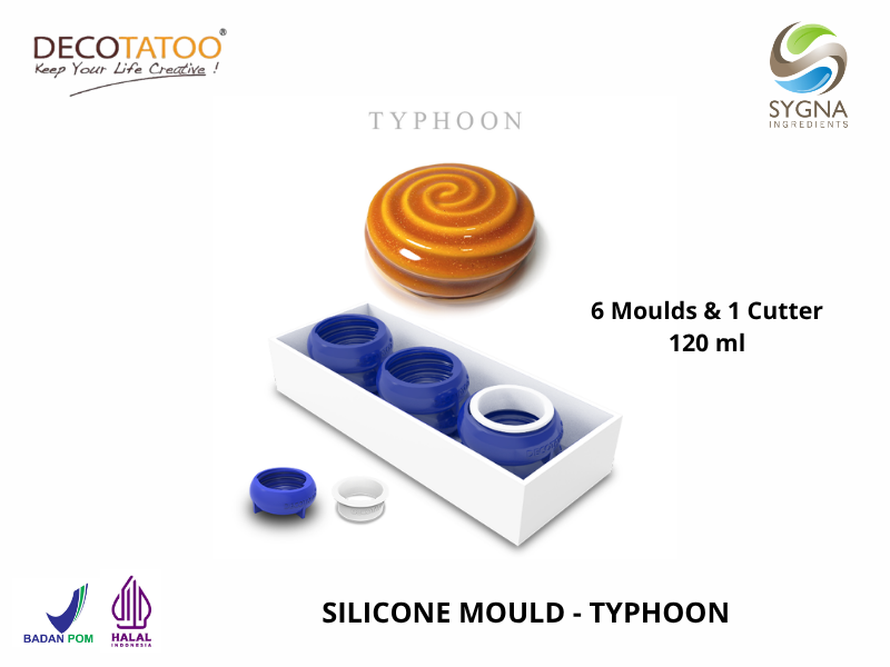 Typhoon Essentials Silicone Mould - 1 Box 6 Pcs