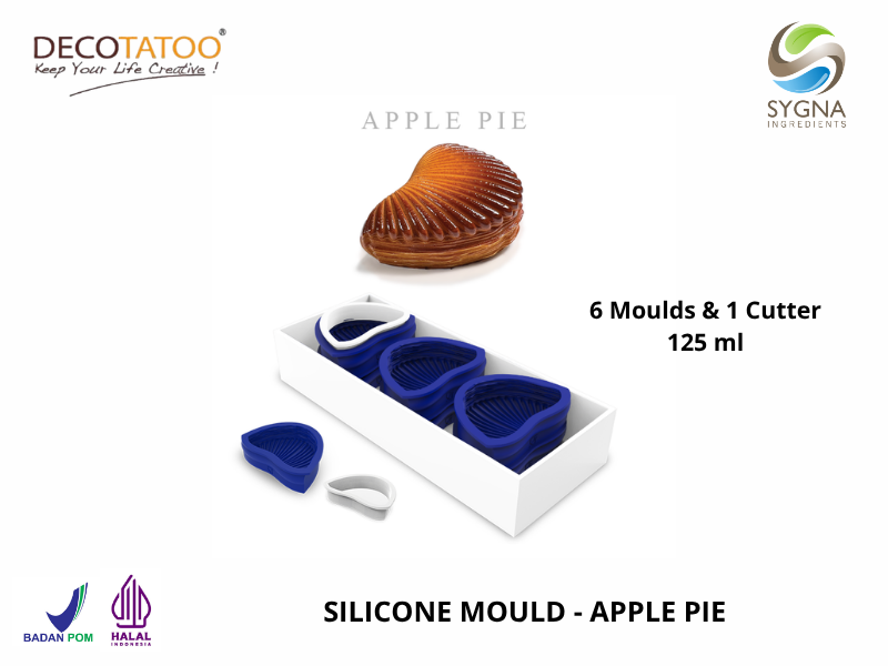 Apple Pie Essentials Silicone Mould - 1 Box 6 Pcs