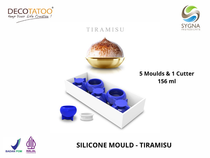 Tiramisu Essentials Silicone Mould - 1 Box 5 Pcs