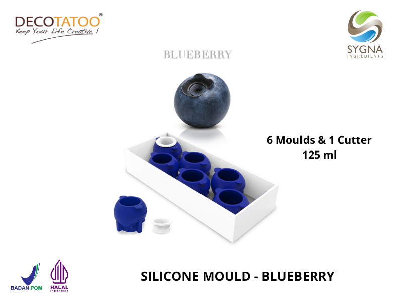 Blueberry Essentials Silicone Mould - 1 Box 6 Pcs