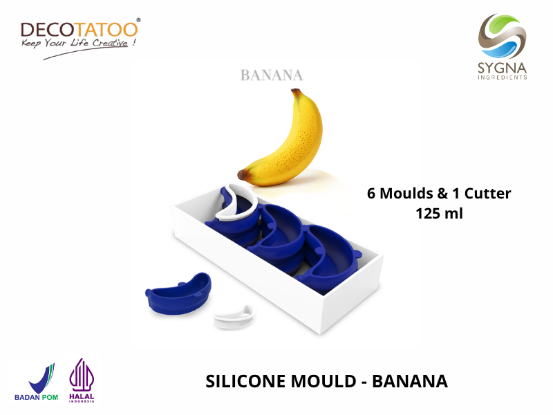 Banana Essentials Silicone Mould - 1 Box 6 Pcs