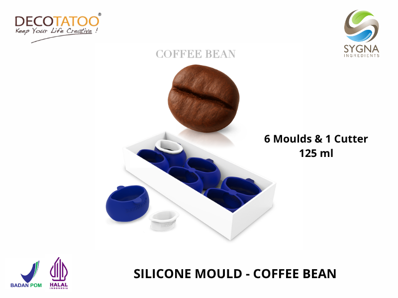Coffee Bean Essentials Silicone Mould - 1 Box 6 Pcs