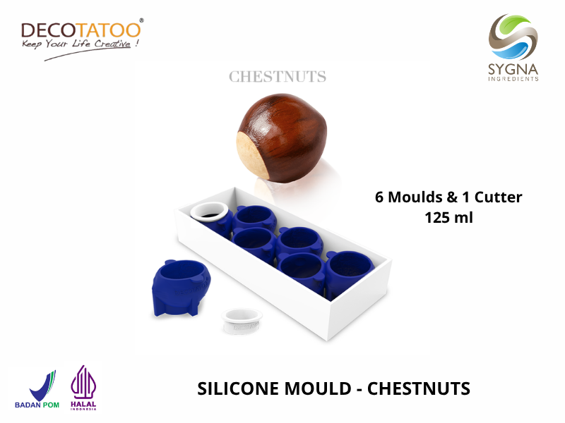 Chestnuts Essentials Silicone Mould - 1 Box 6 Pcs