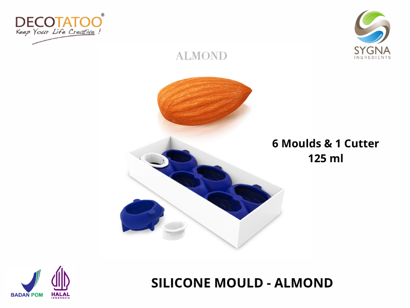 Almond Essentials Silicone Mould - 1 Box 6 Pcs