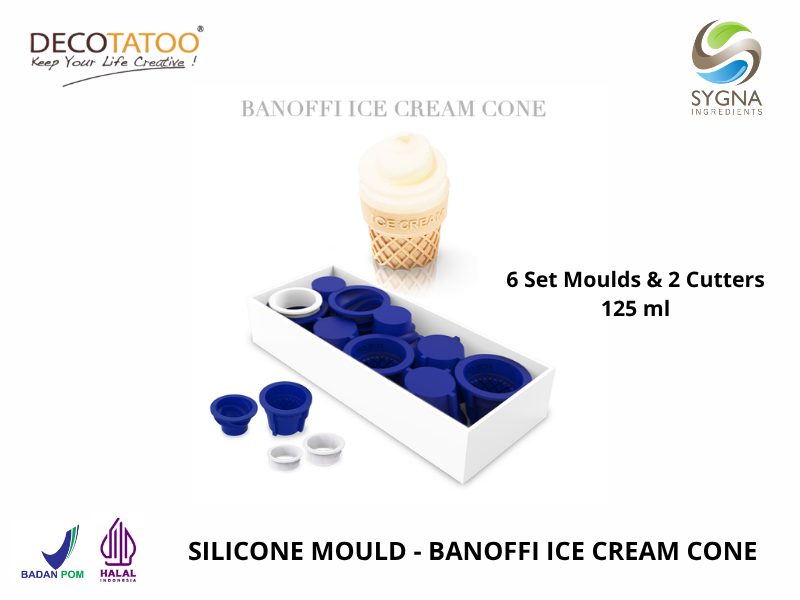 Banoffi Ice Cream Cone